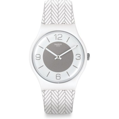 Swatch Originals Large (41mm) SUOW131 White Gloves Horloge