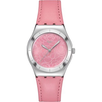 Swatch Irony Medium YLS234 Pink petal promise Horloge