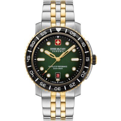 Swiss Military Hanowa SMWGH0001761 Black Marlin Horloge