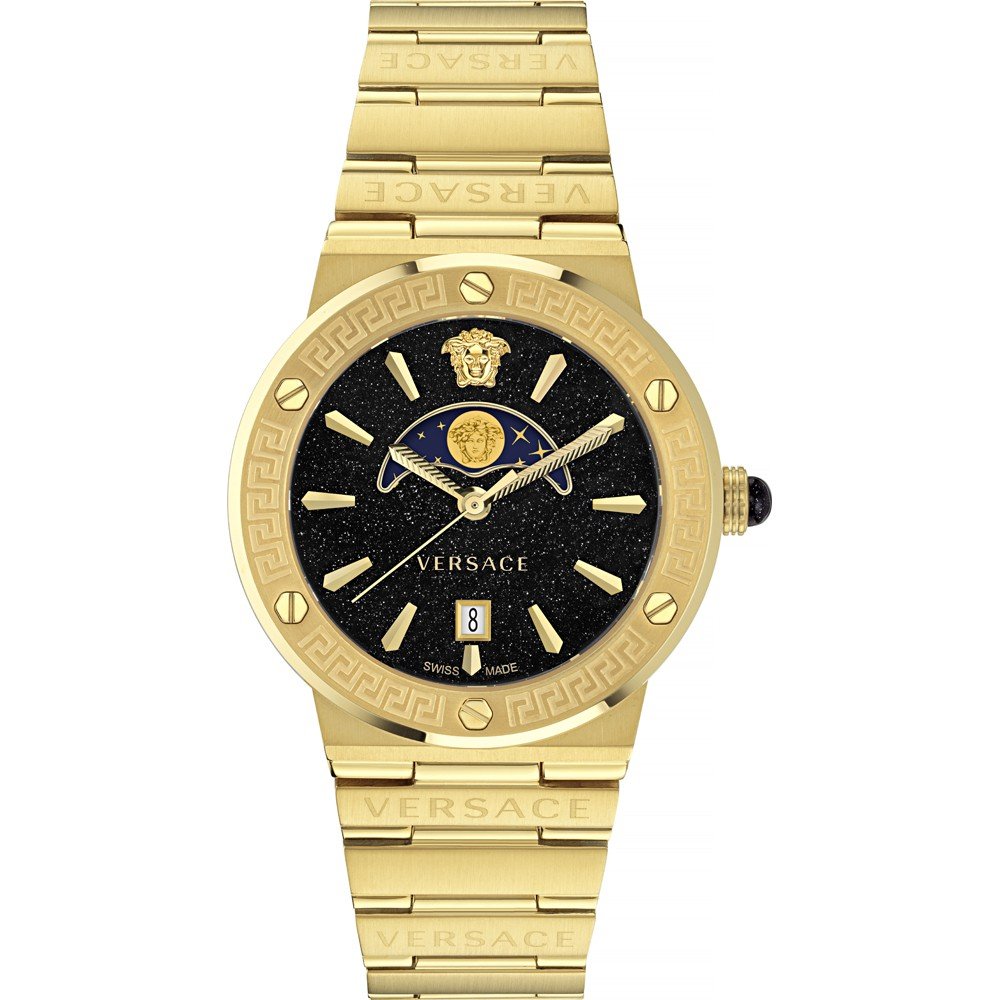 Versace VE7G00323 Greca Logo Moonphase Horloge